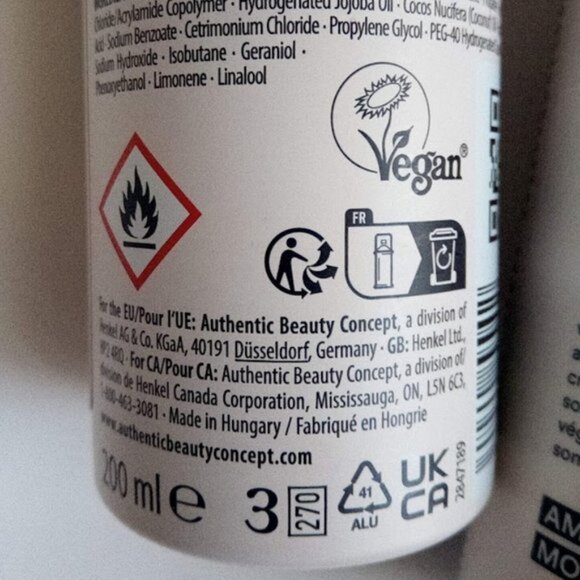 Authentic Beauty Concept Amplify Hair Mousse 200 ml - Picture 6 of 9